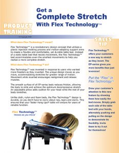 get a complete strecth with Flex technology
